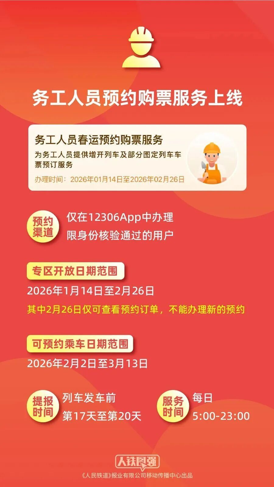 春节假期前夜火车票2月1日开抢