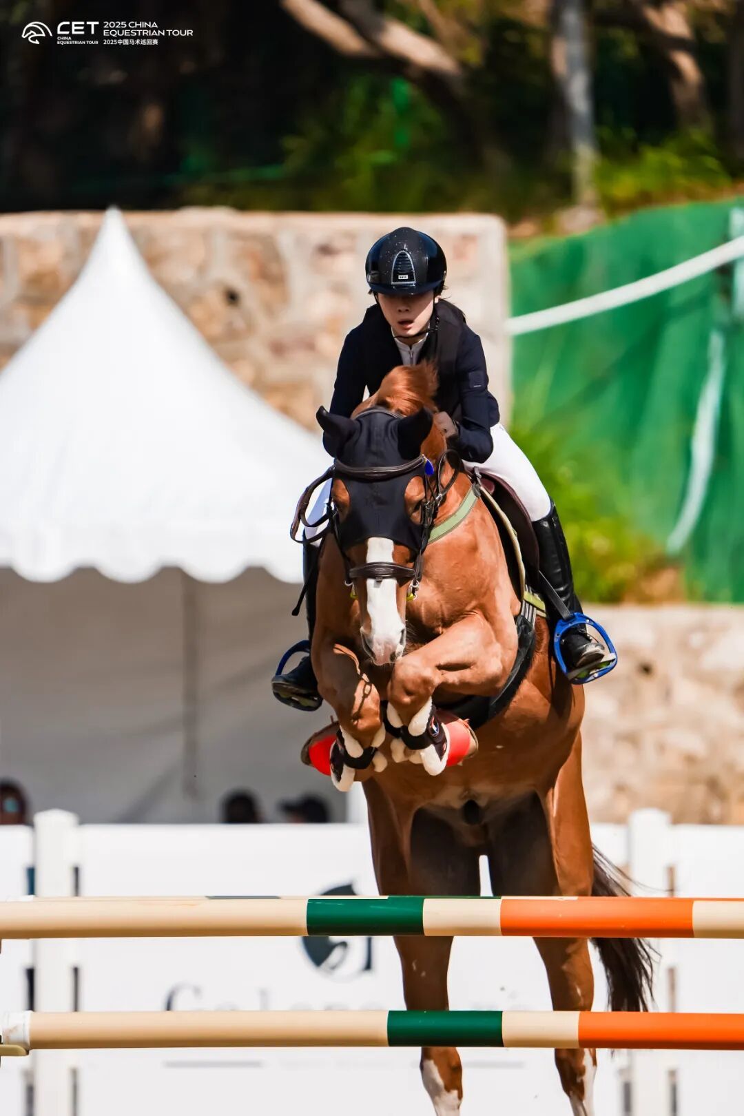 从宁波跃入国家队，16岁马术少女亚洲赛场夺银