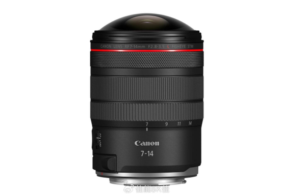 佳能RF7-14mm F2.8-3.5 L鱼眼变焦镜头 售价1.14万
