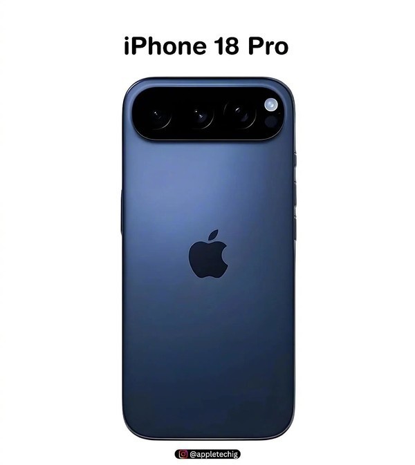 曝iPhone 18 Pro外观大改 或采用iPhone Air同款模组设计