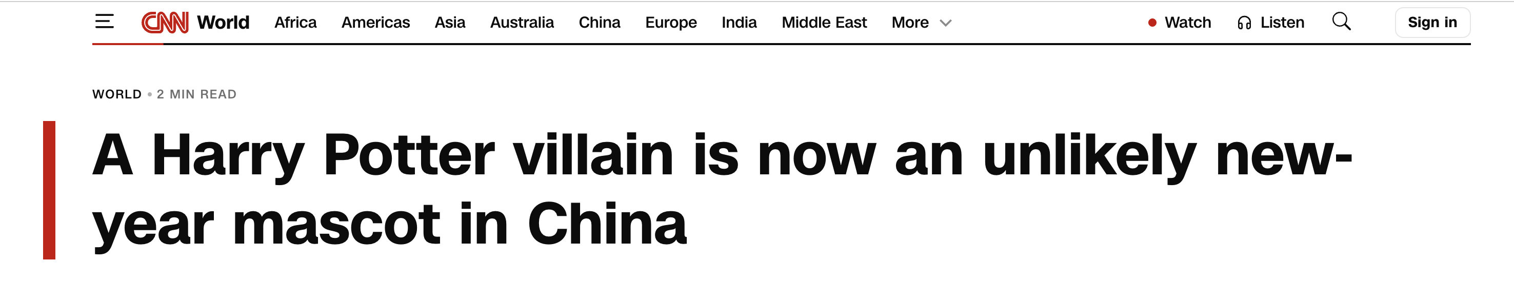 哈利·波特反派在中国成马年吉祥物,外媒看懵了