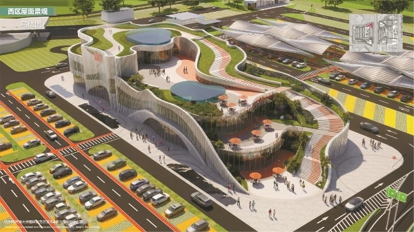 杭州湾跨海大桥南岸服务区综合提升项目开工建设