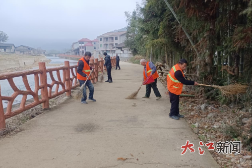 宜黄梨溪镇“闭环整治”扮靓家园迎新春，党群联动清理死角126处