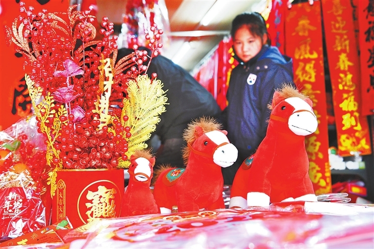赣州：年货市场年味浓（图）