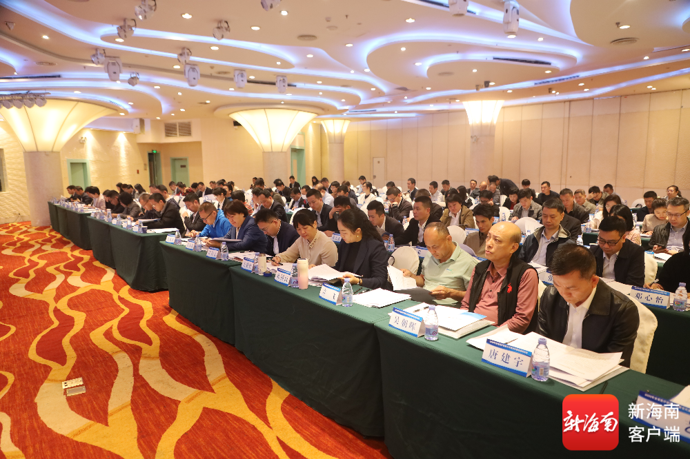 会议现场。记者 王威 摄