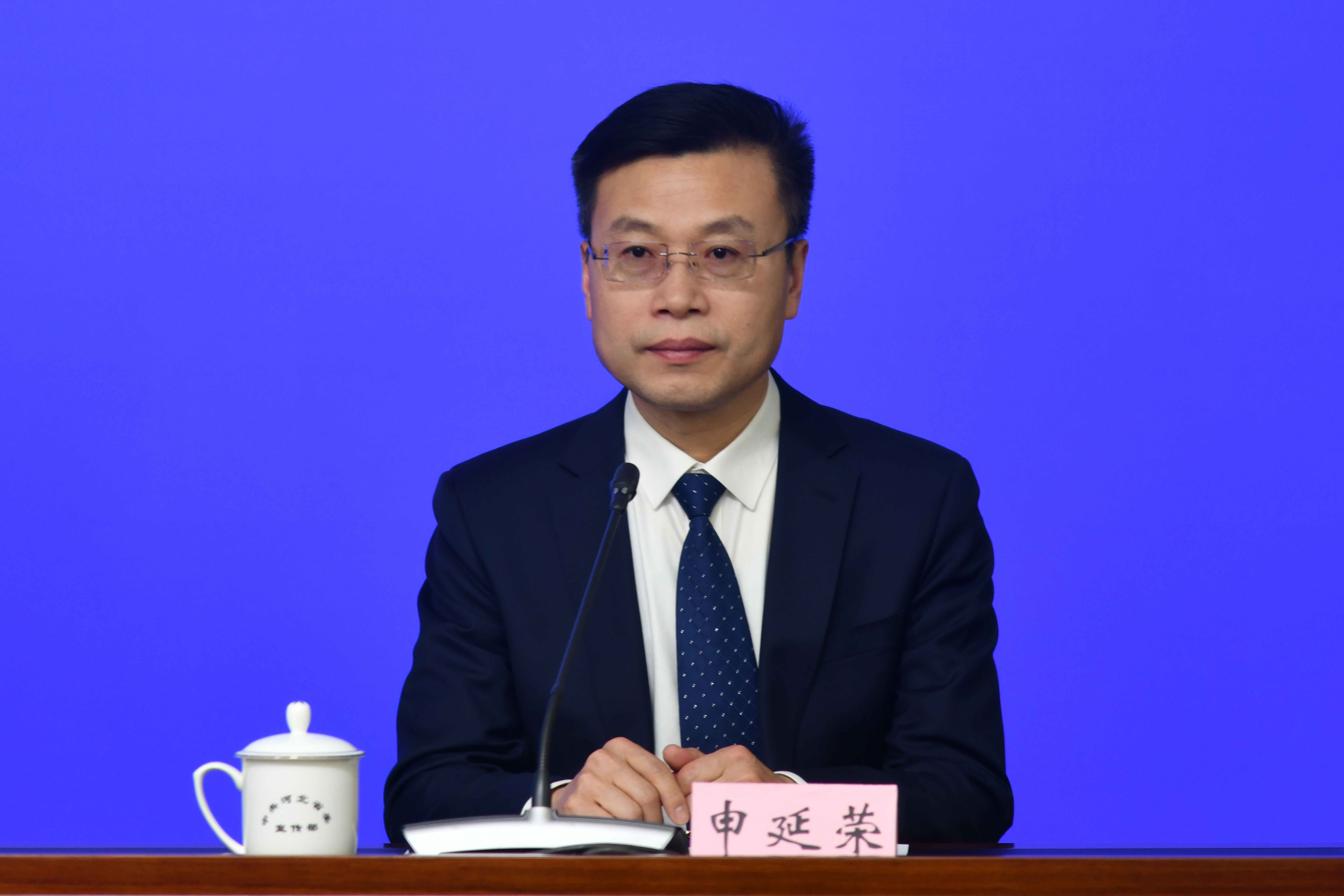 河北省交通运输厅综合运输处处长、一级调研员申延荣。周颖 摄