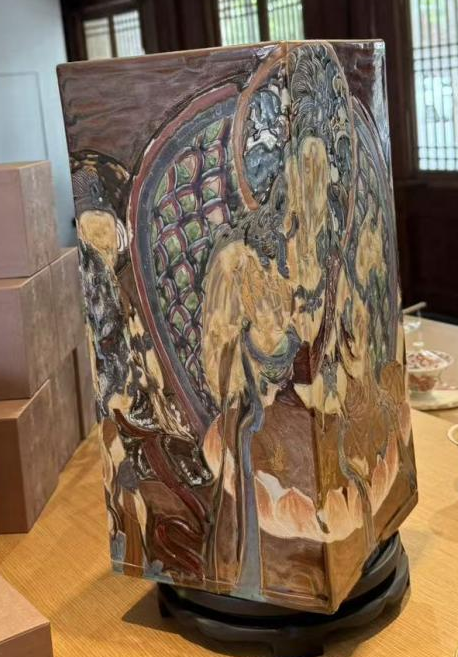 古法镶方&middot;佛影说法尊（史良创作）