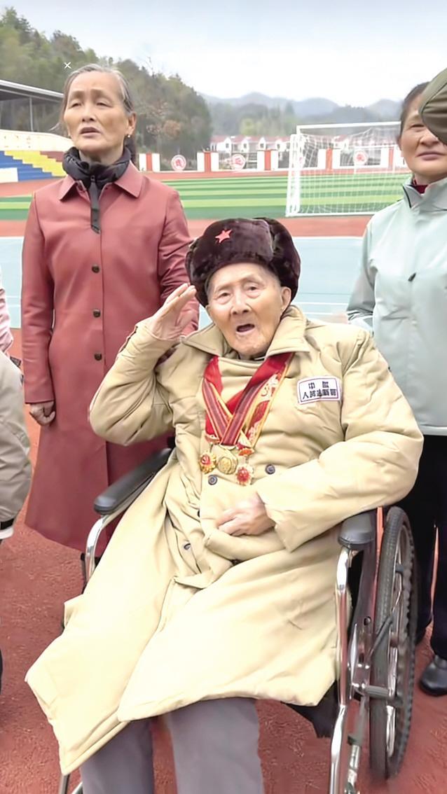 老兵王玉栋(视频截图)