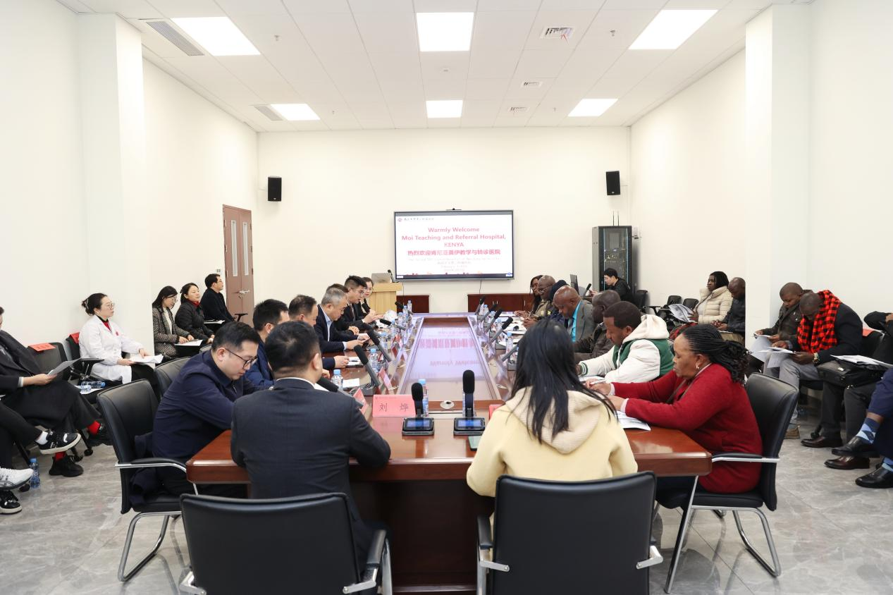 肯尼亚莫伊教学与转诊医院代表团到访南昌大学二附院