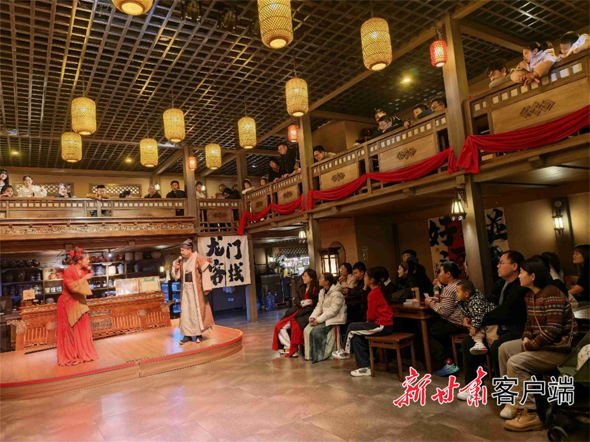 风起大汉剧场　新甘肃&middot;甘肃日报记者　杜雪琴　摄