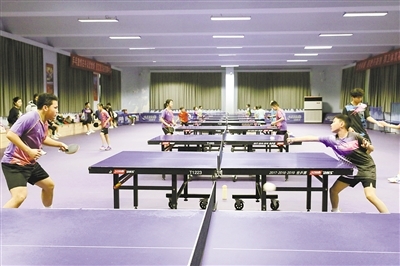乒乓球训练