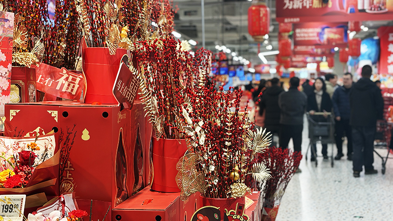 红谷滩区各大商圈春节期间热闹非凡