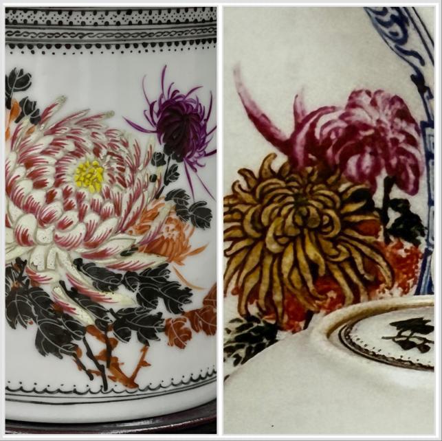 可能是“青花大王”唯一建国后粉彩？——一件无款菊花杯的举证