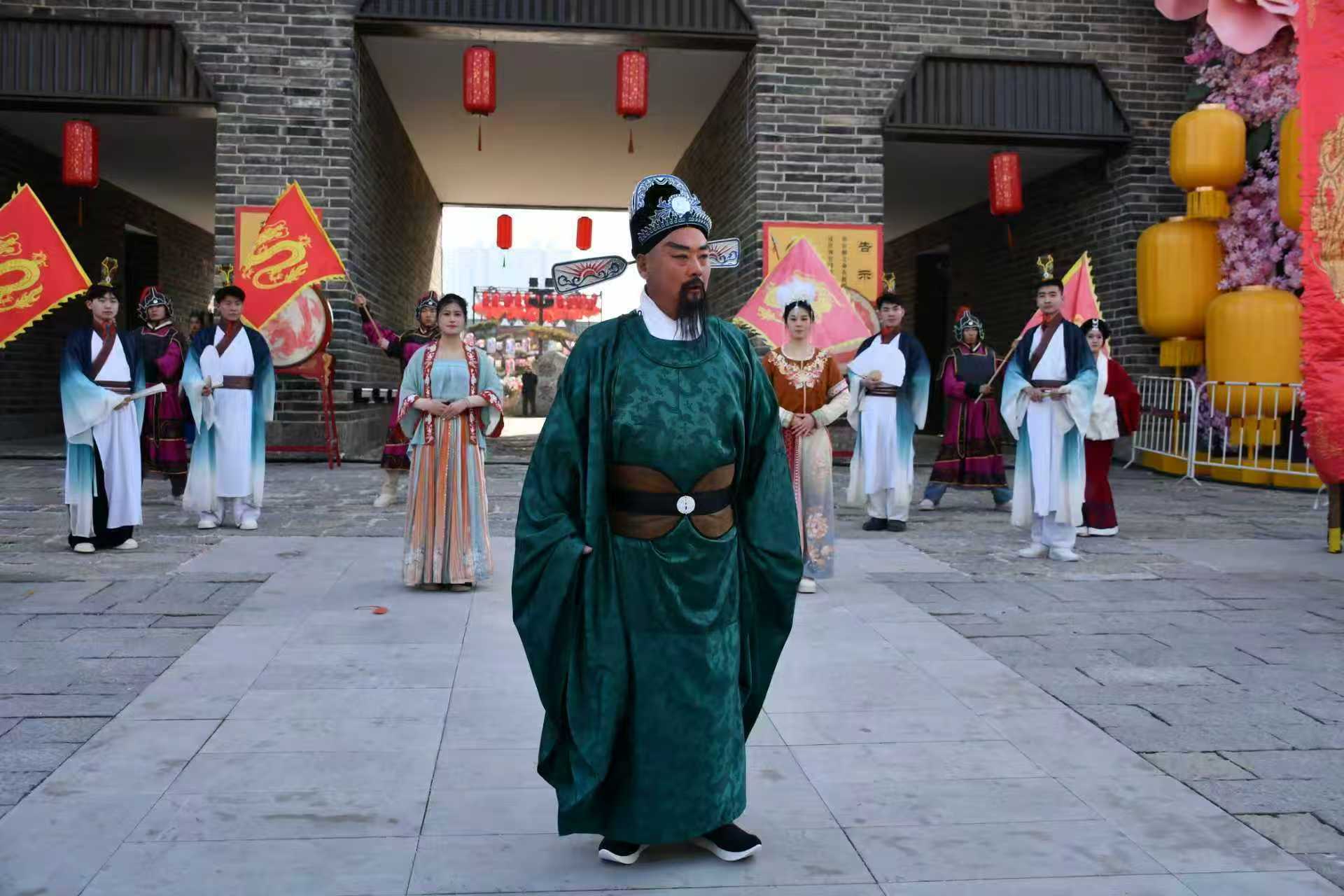 定州众春园宋韵风华新春游园会启幕