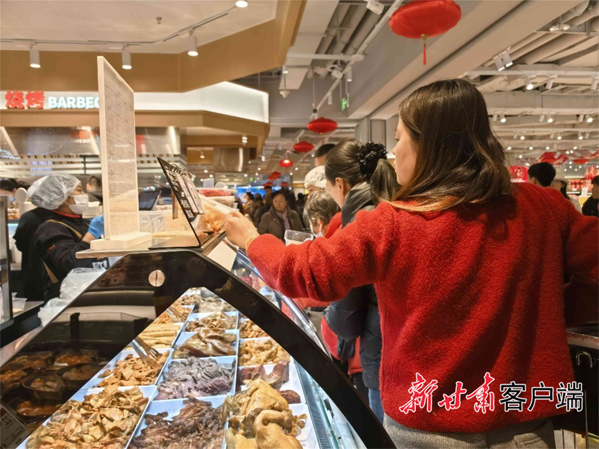 永辉超市兰州城关万达店　新甘肃&middot;甘肃日报记者　杜雪琴　摄