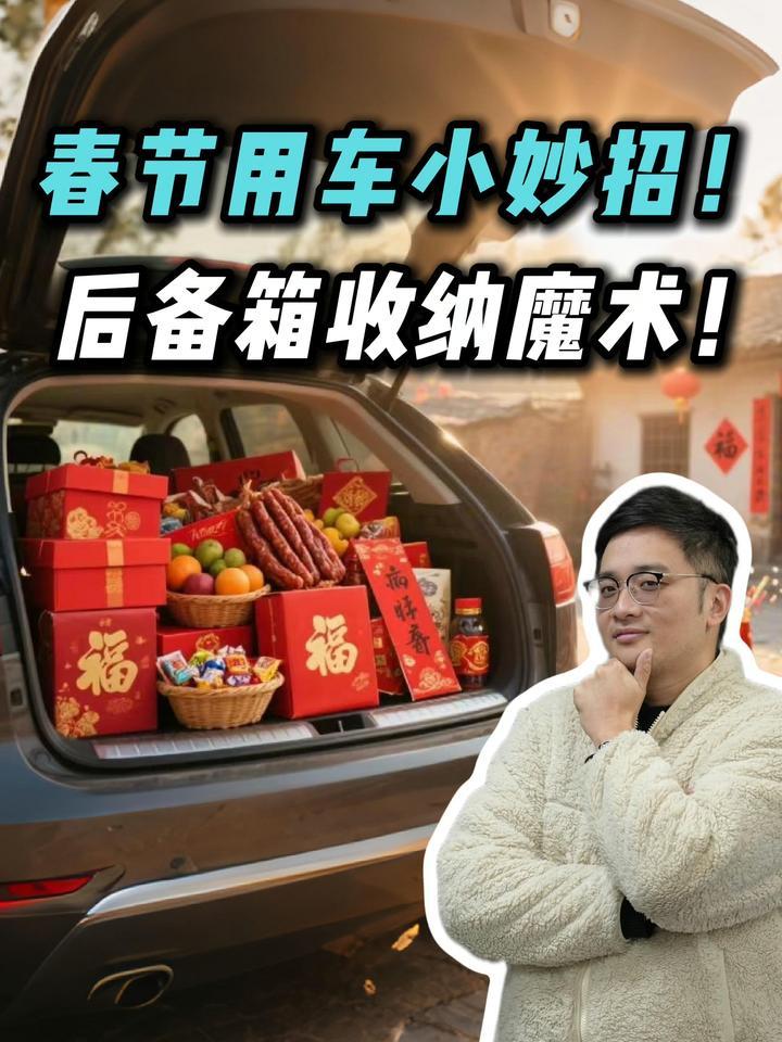 走亲访友不犯难！春节开车后备箱怎么收纳？看完以后我悟了