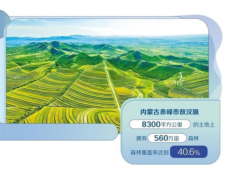 内蒙古赤峰市敖汉旗——治沙播绿兴产富民