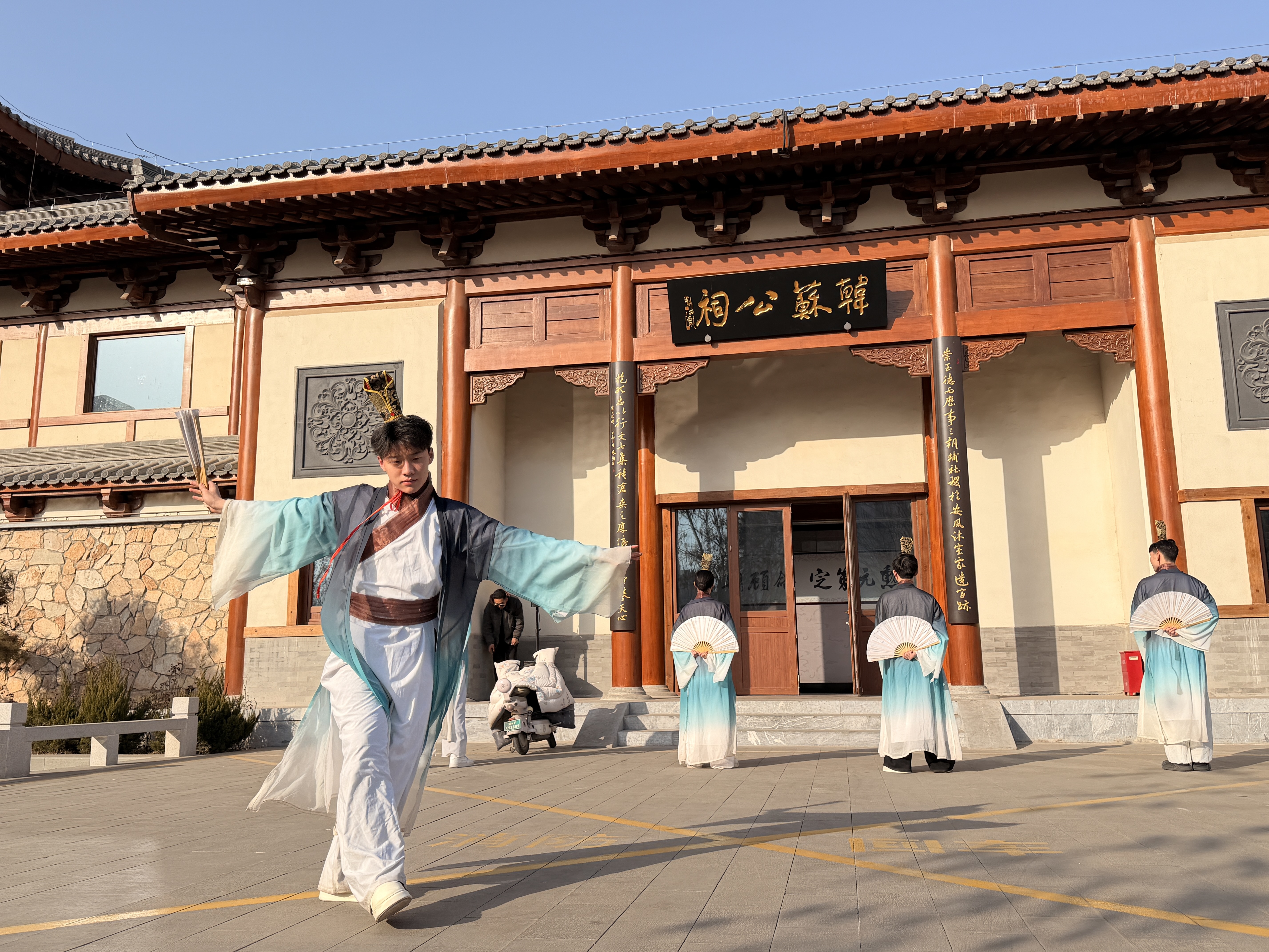 定州众春园宋韵风华新春游园会启幕