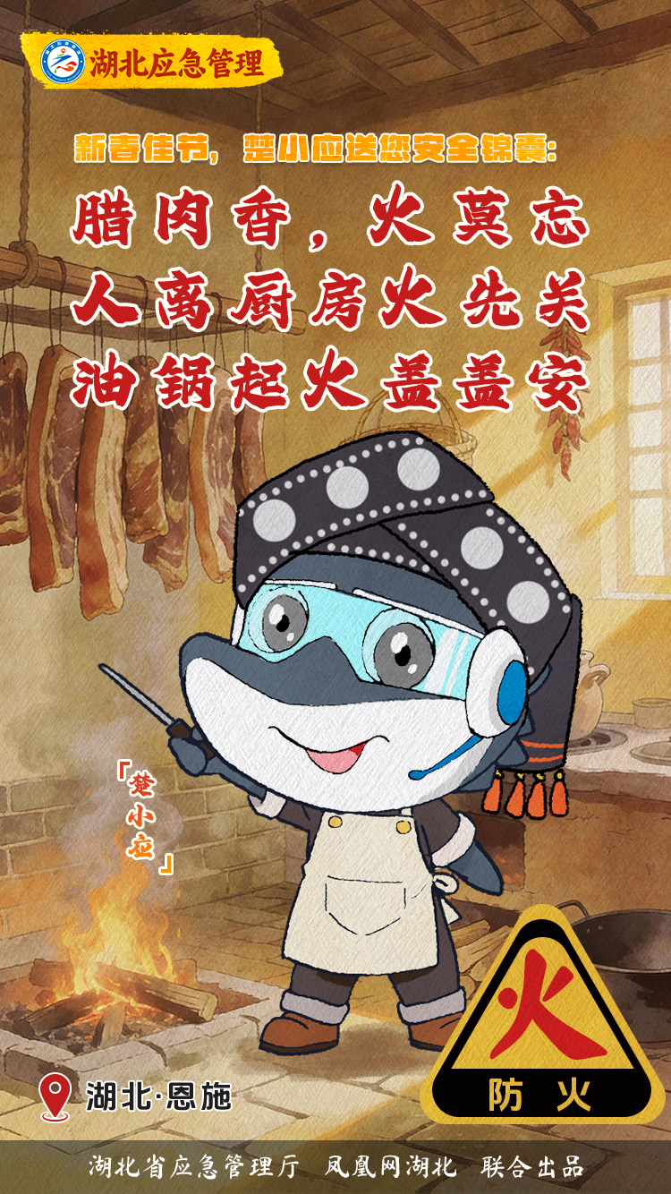 海报 | 新春佳节到 楚小应送您六大安全锦囊！