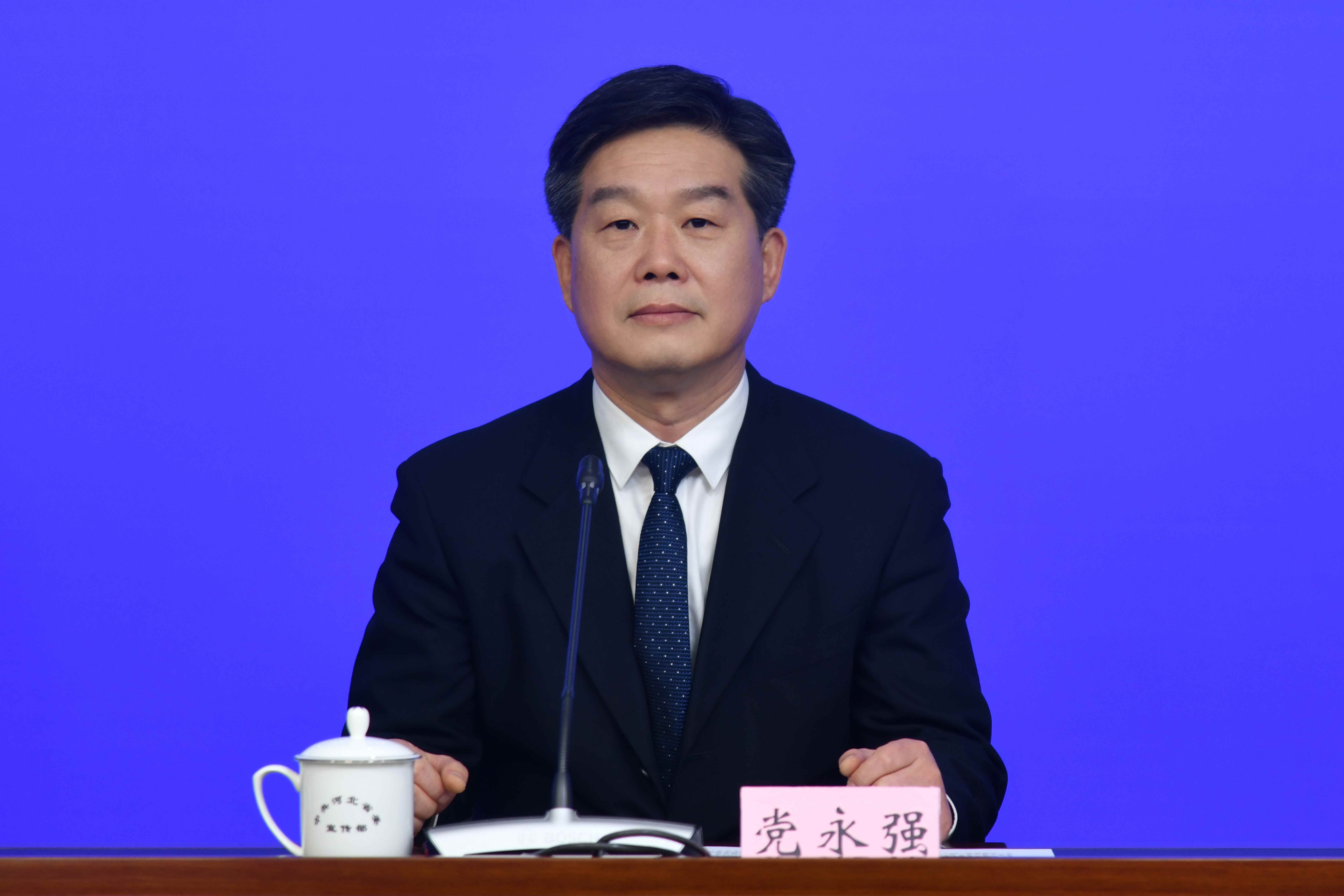 河北省交通运输厅党组成员、副厅长党永强。周颖 摄