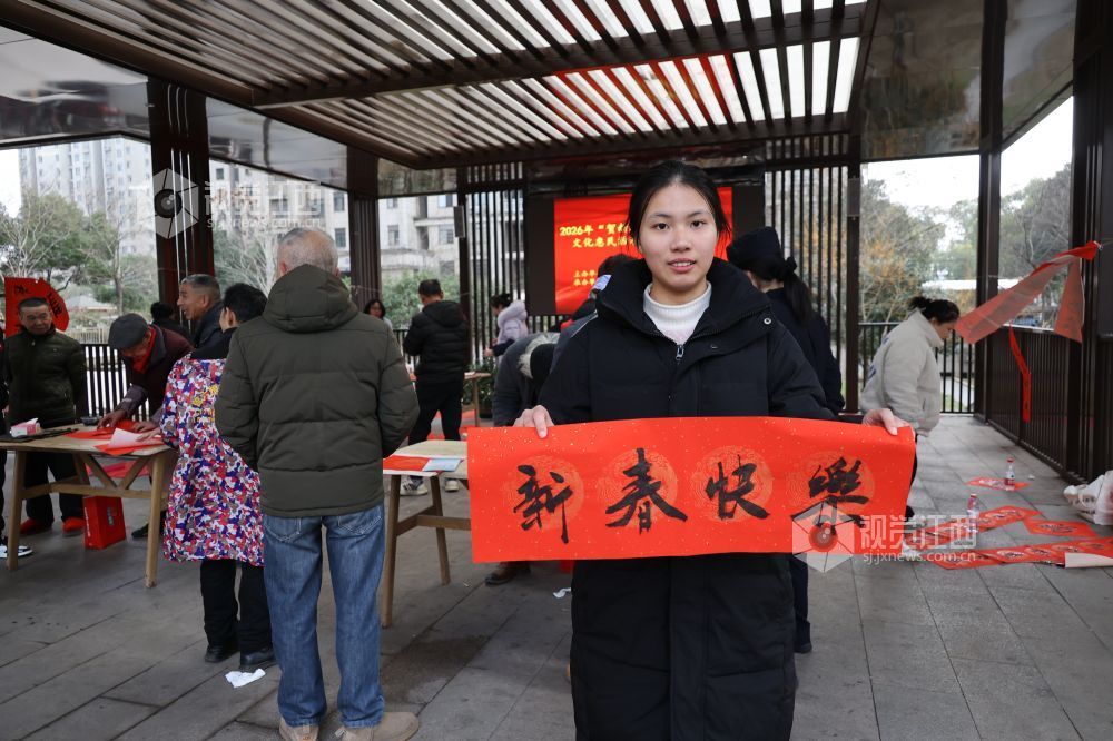 江西新余：小年社区年味浓（图）