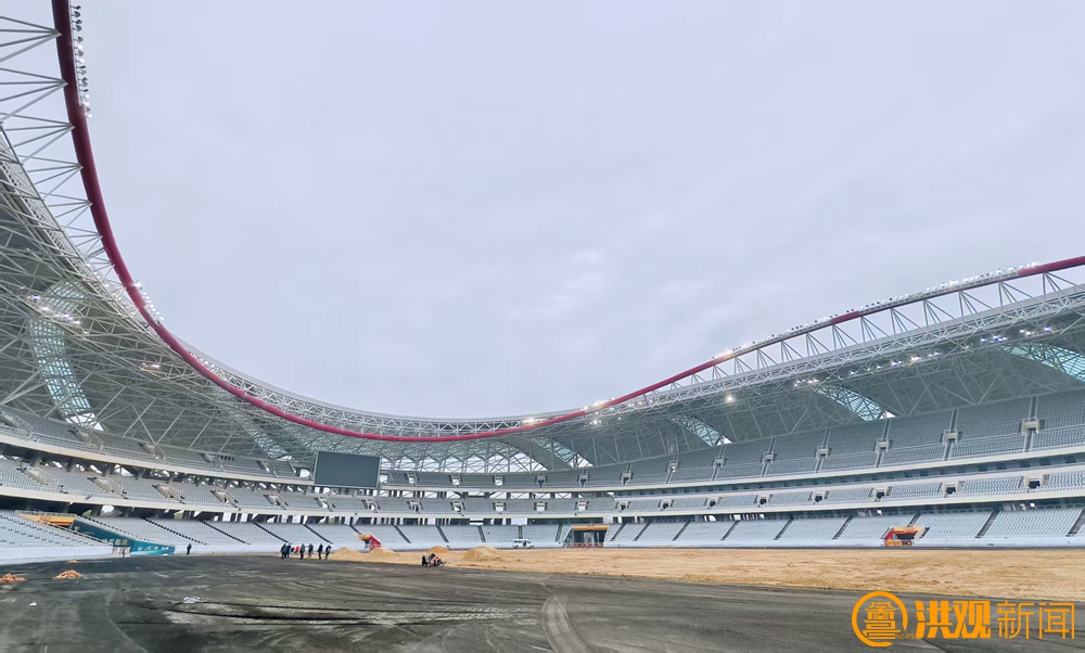 预计4月闪亮登场！“赣超”南昌队主场提升改造正酣