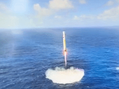 ▲ 安全溅落（来源：航天科技集团）