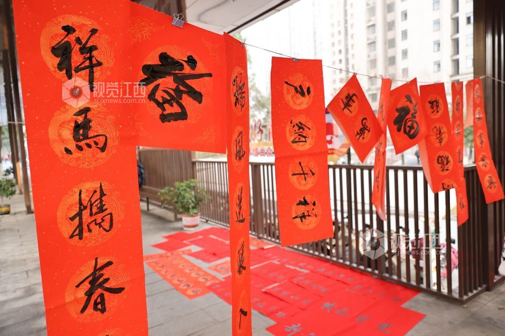江西新余：小年社区年味浓（图）