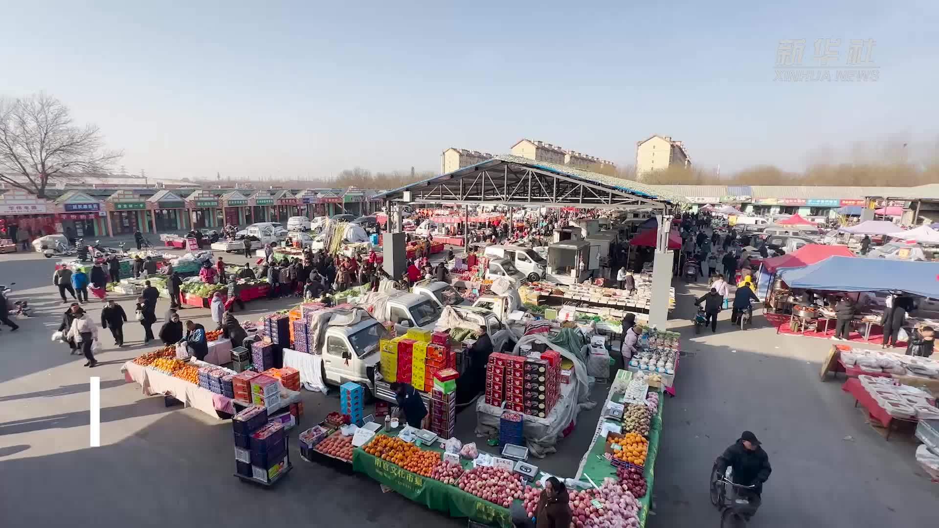 北京丰台：来王佐  体验民俗市集与冰雪娱乐融合的新春盛宴