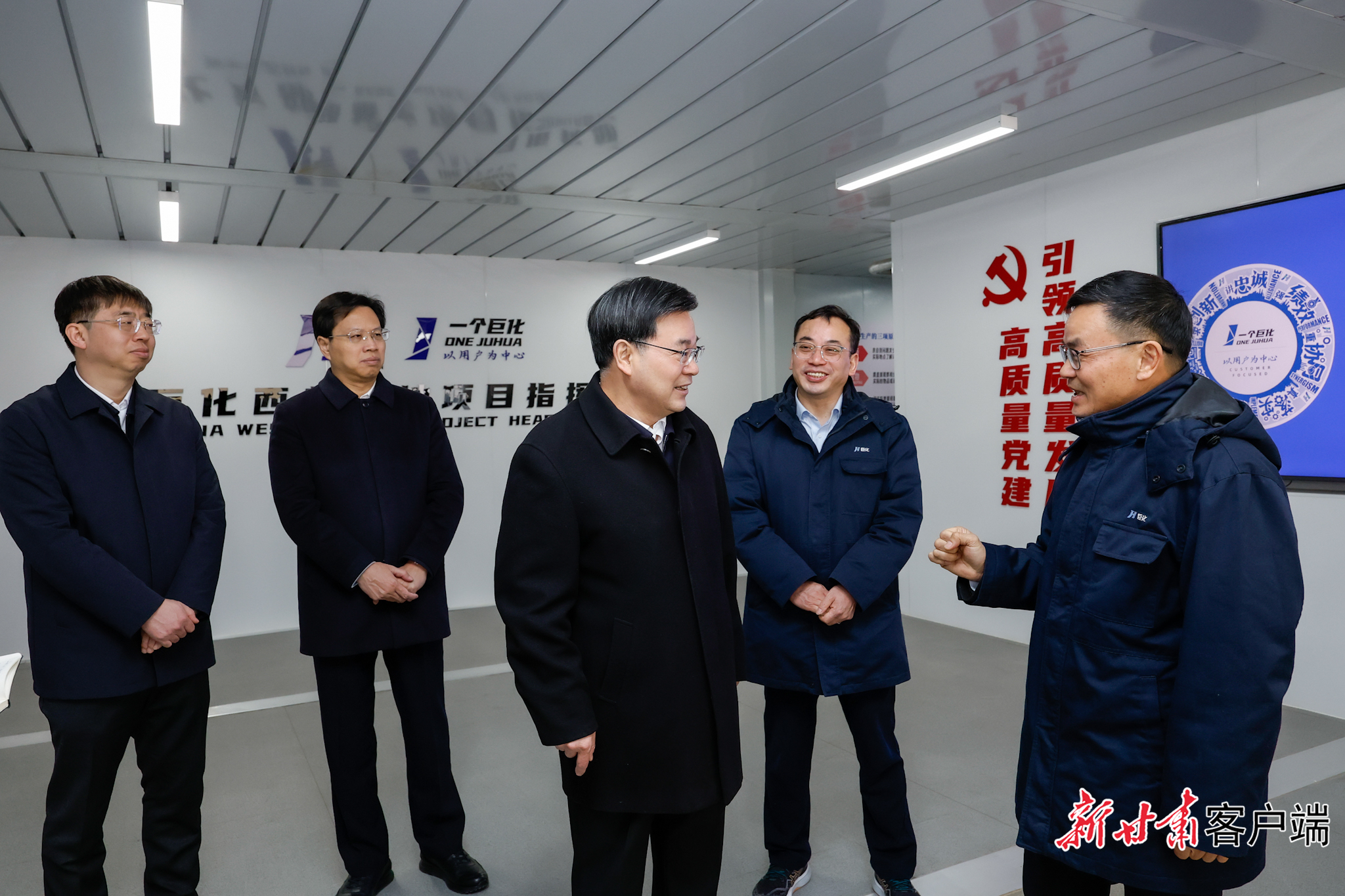 2月9日至11日，省委书记、省人大常委会主任胡昌升在酒泉市、嘉峪关市、金昌市调研。新甘肃&middot;甘肃日报记者　孟捷