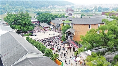 会昌戏剧小镇。