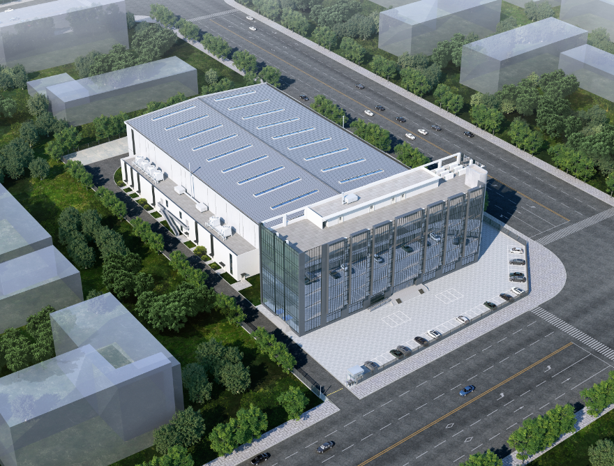 天大钒业高纯度中间合金研发生产项目效果图