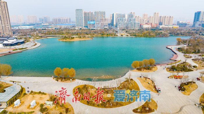 春满云锦湖，济南宜居画卷入眼来