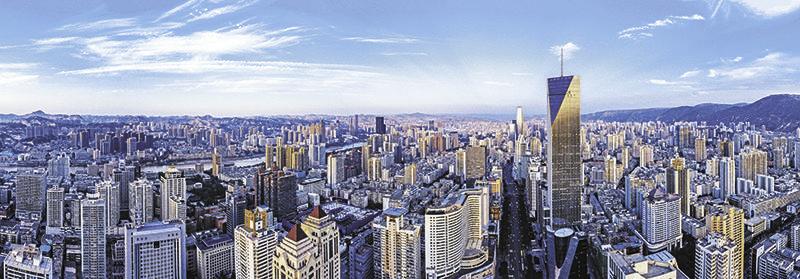 甘肃省兰州市市貌　图虫创意/供图