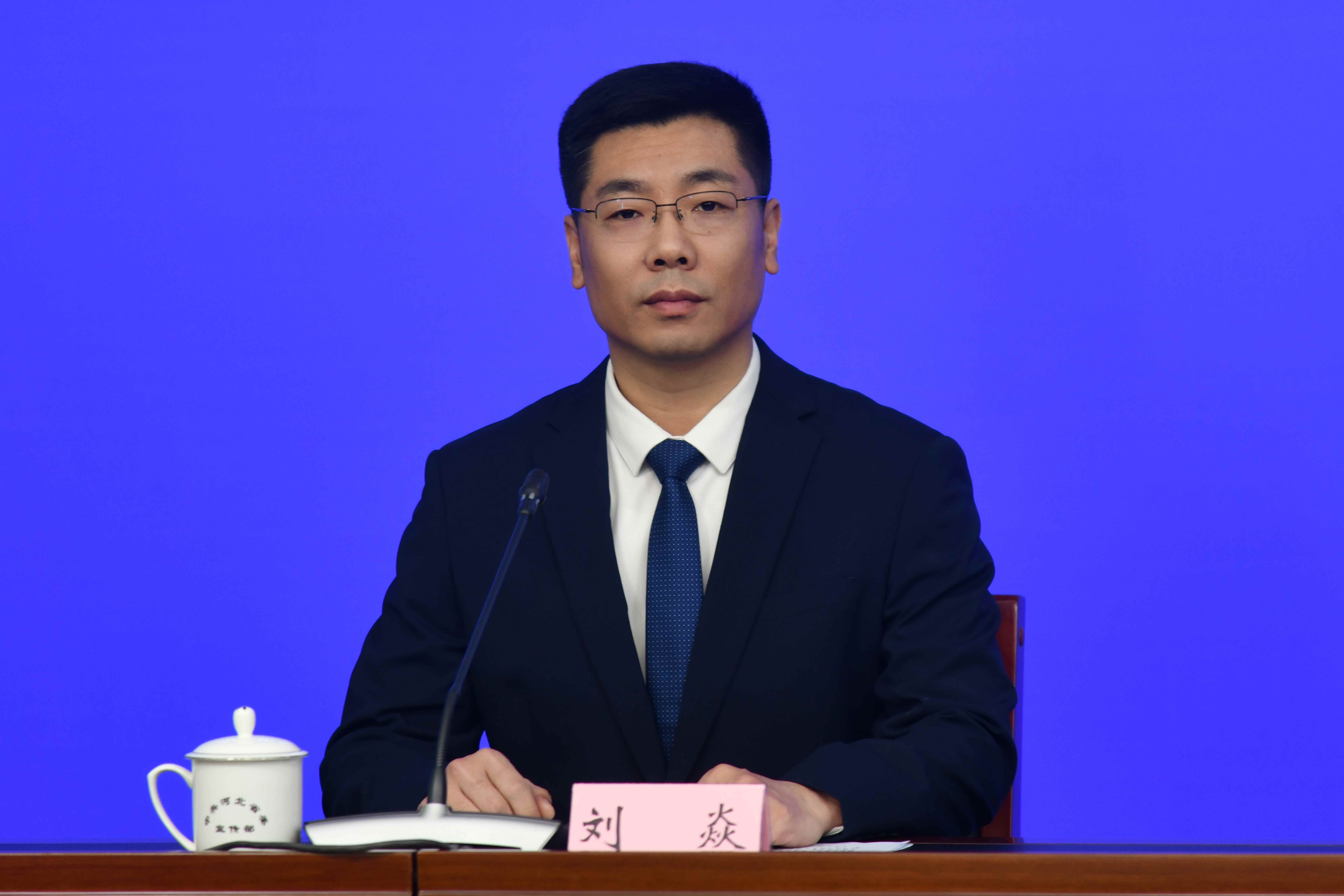 河北省交通运输厅铁路民航处处长刘焱。周颖 摄