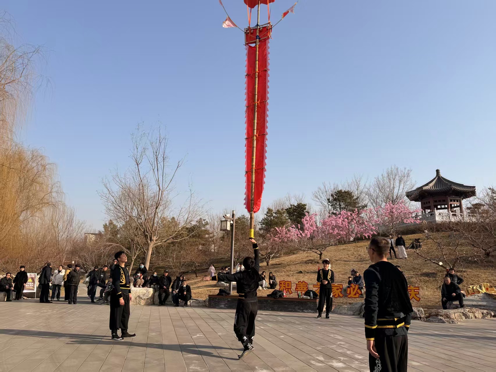 定州众春园宋韵风华新春游园会启幕