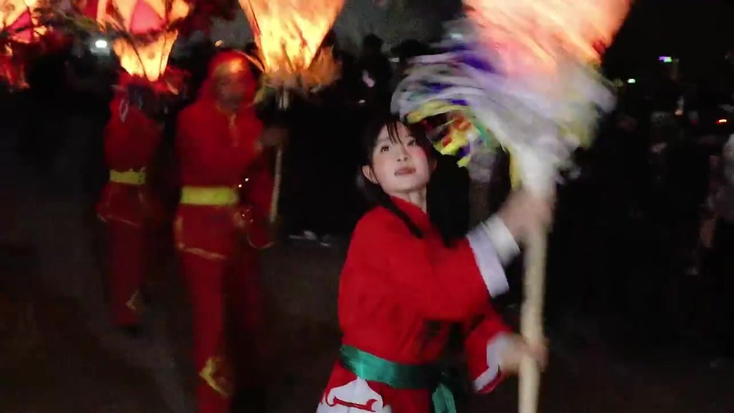 全网千万博主江寻千（九月）打卡甘肃社火
