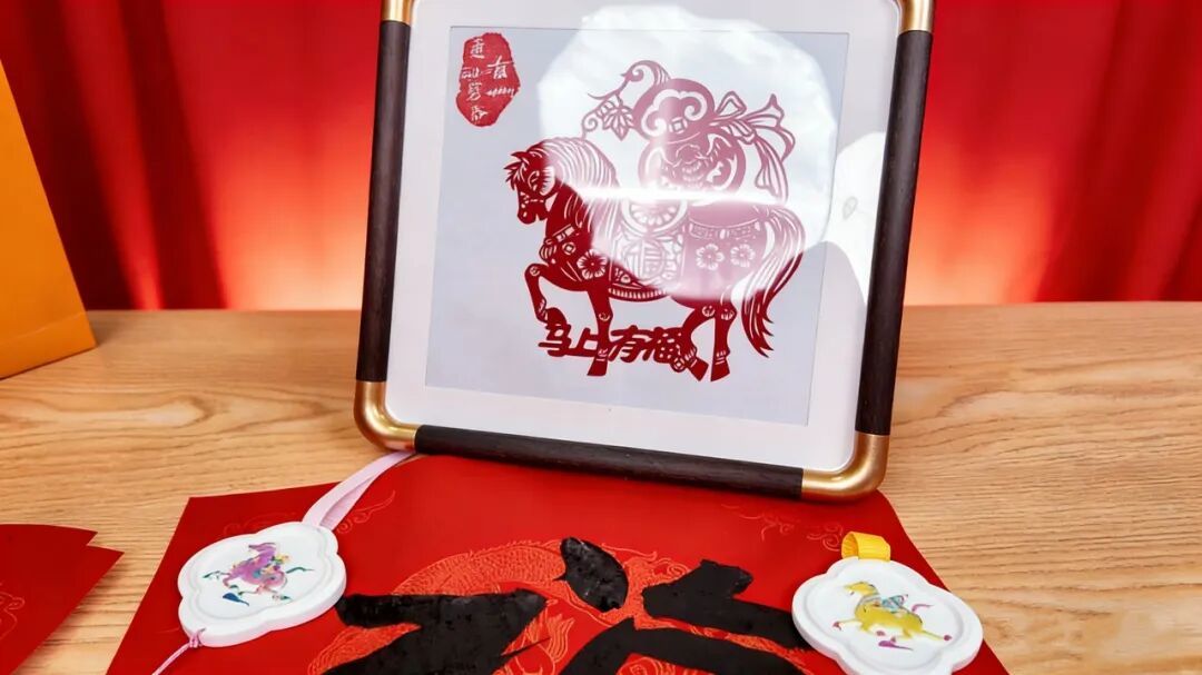 一剪一纸总关情　凉州人的“马”上新春