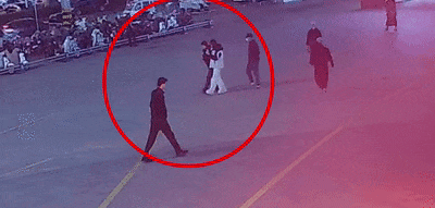 ▲视频监控拍下作案过程