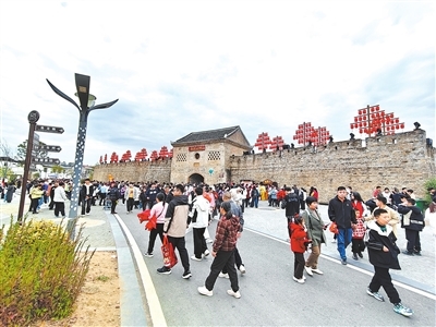 定南客家古城。