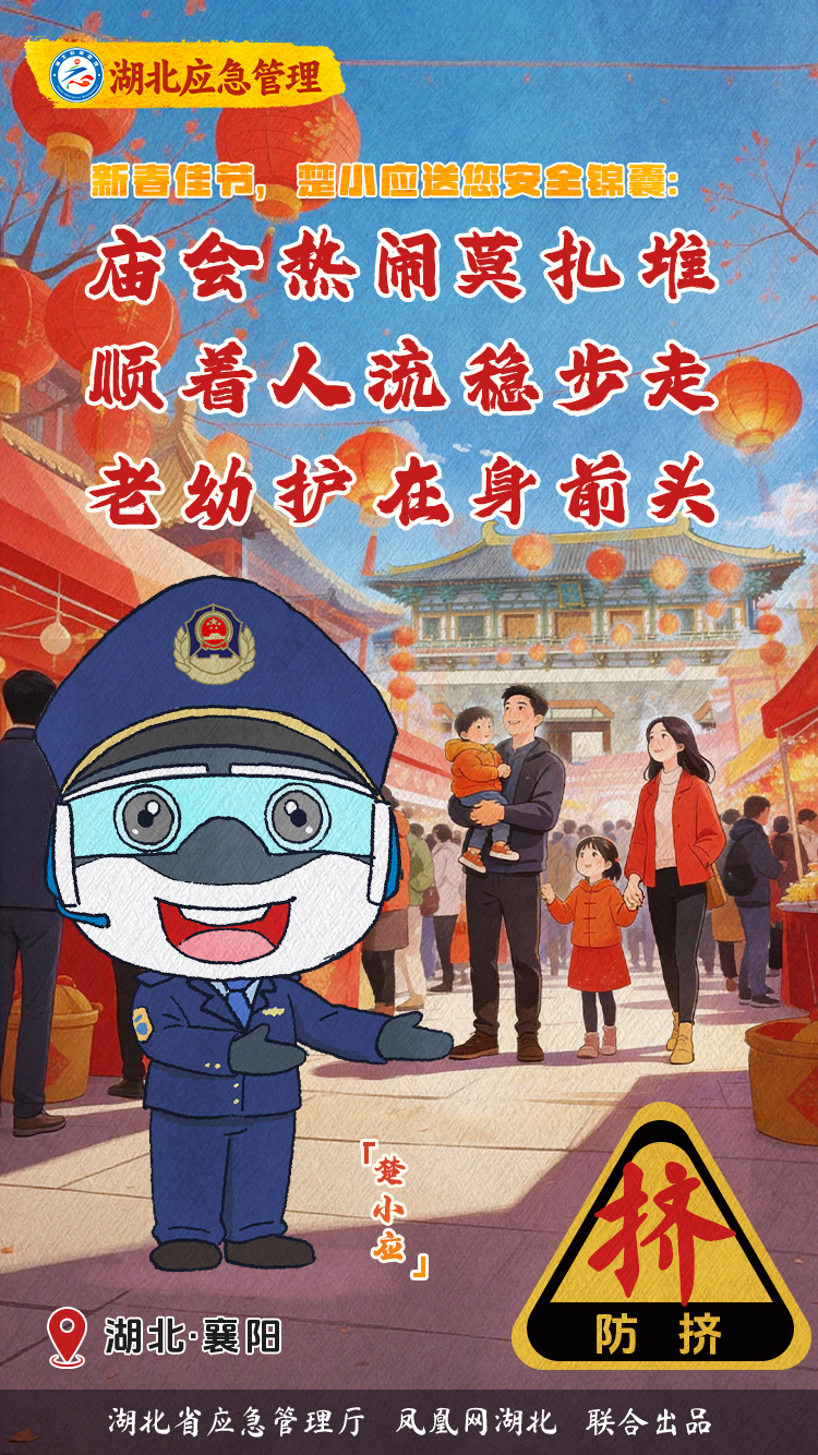 海报 | 新春佳节到 楚小应送您六大安全锦囊！