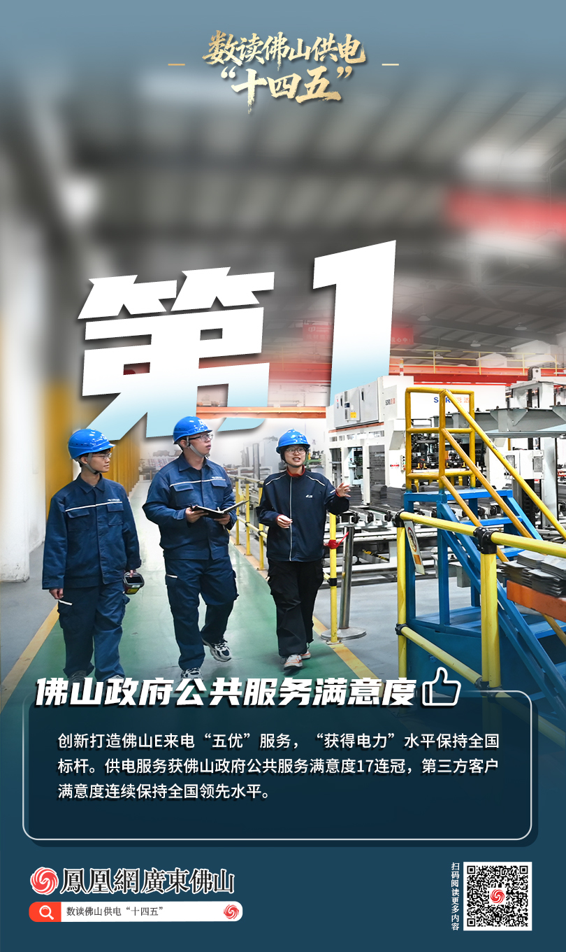 17连冠、530万光伏…数读佛山供电“十四五”