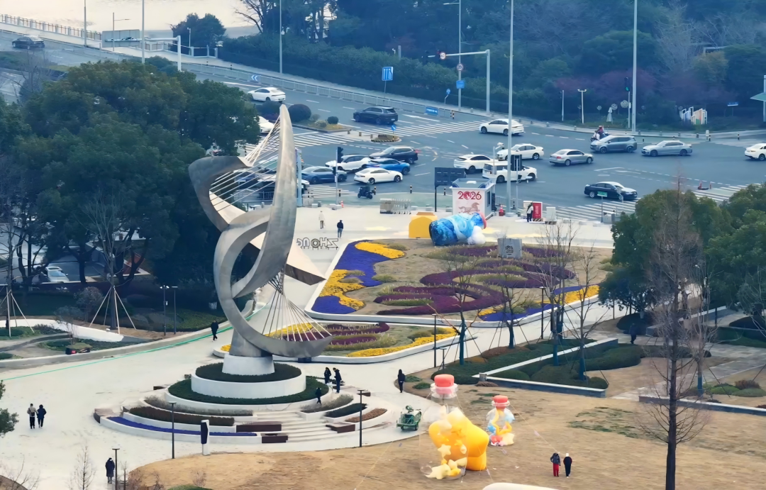 宁波市中心这个广场，开放！