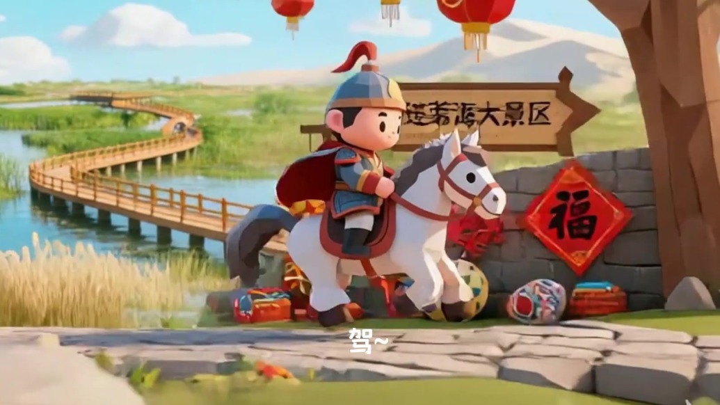 甘肃肃州，我骑马来浪啦！