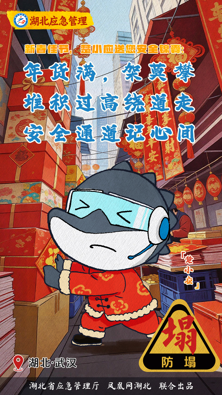 海报 | 新春佳节到 楚小应送您六大安全锦囊！