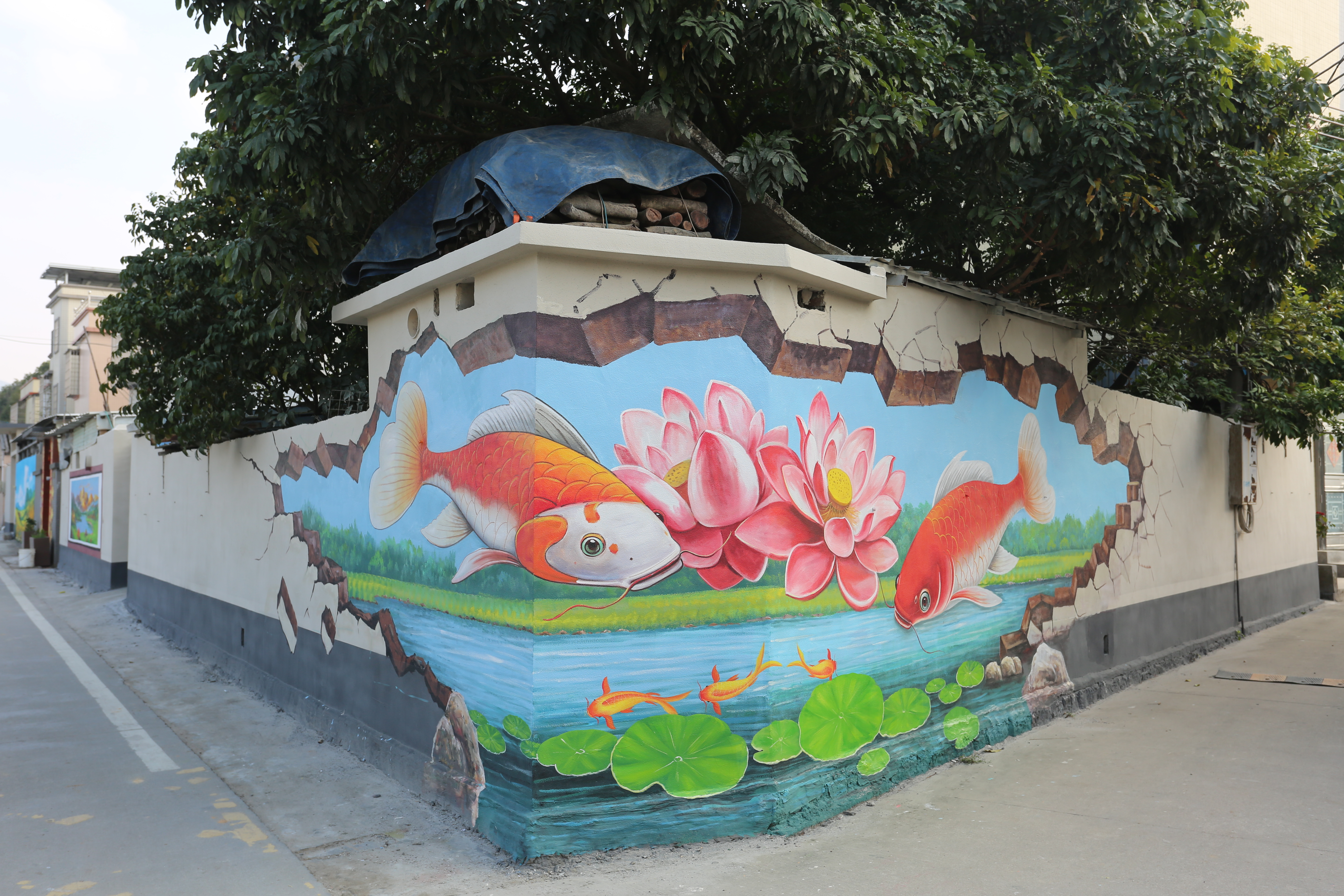 珠海斗门乌石村：花海汉服引客来，农文旅融合绘“丰”景