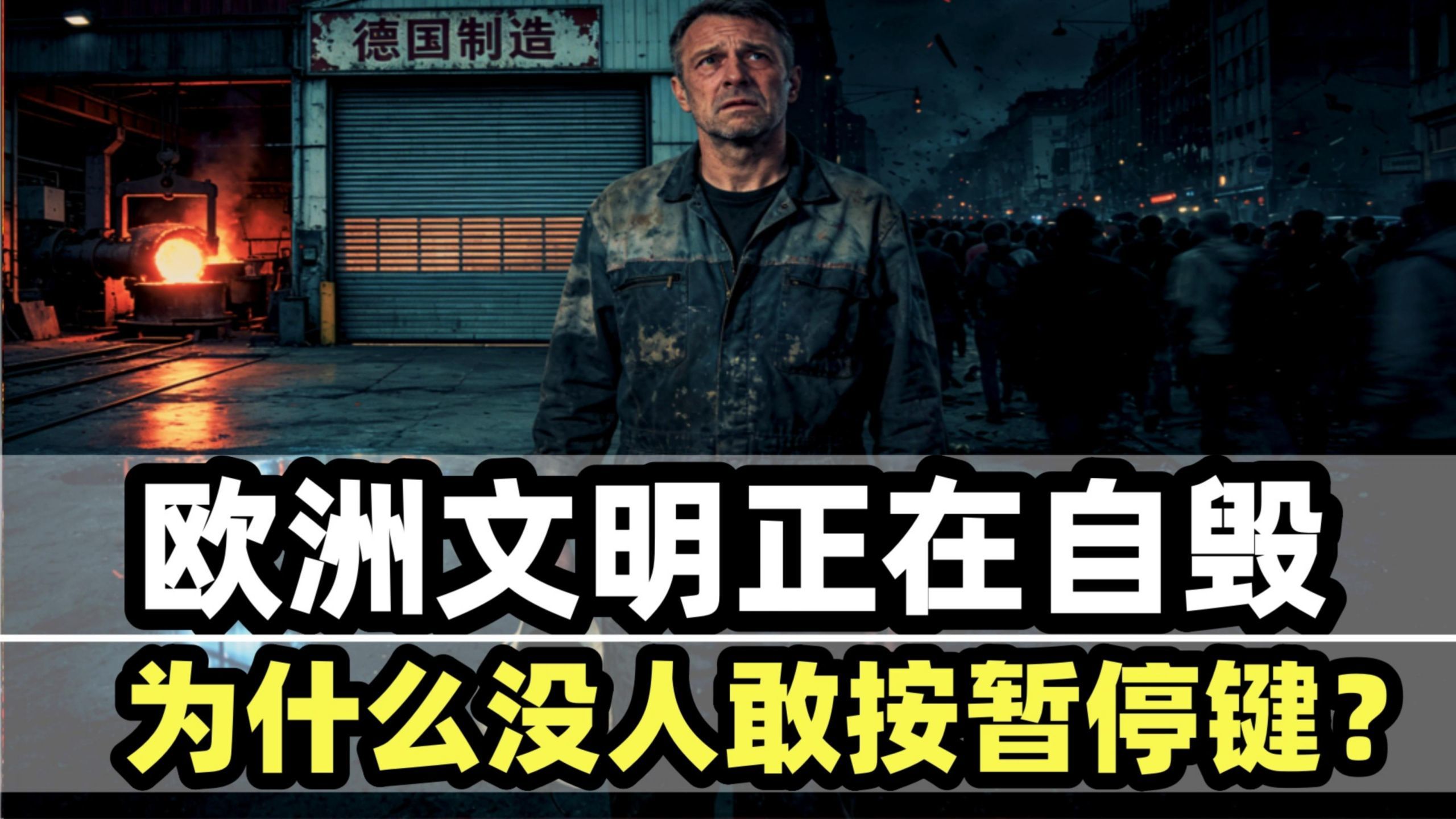 欧洲文明正在自毁，为什么没人敢按暂停键？