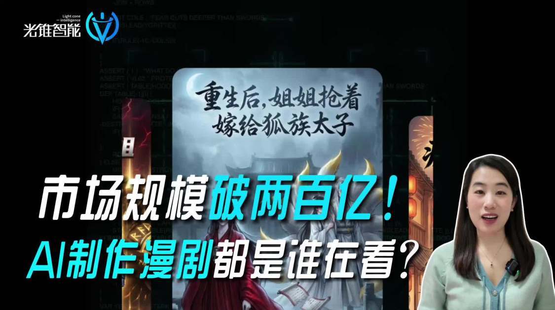 市场规模破两百亿，AI制作漫剧都是谁在看？