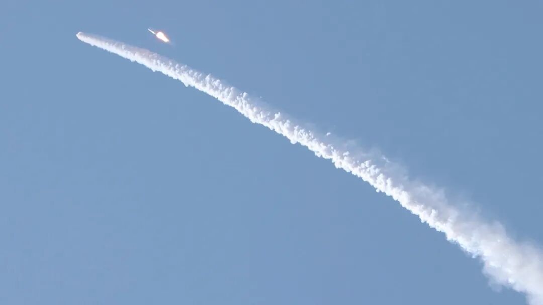 ▲ 成功分离（张晓宁 摄）