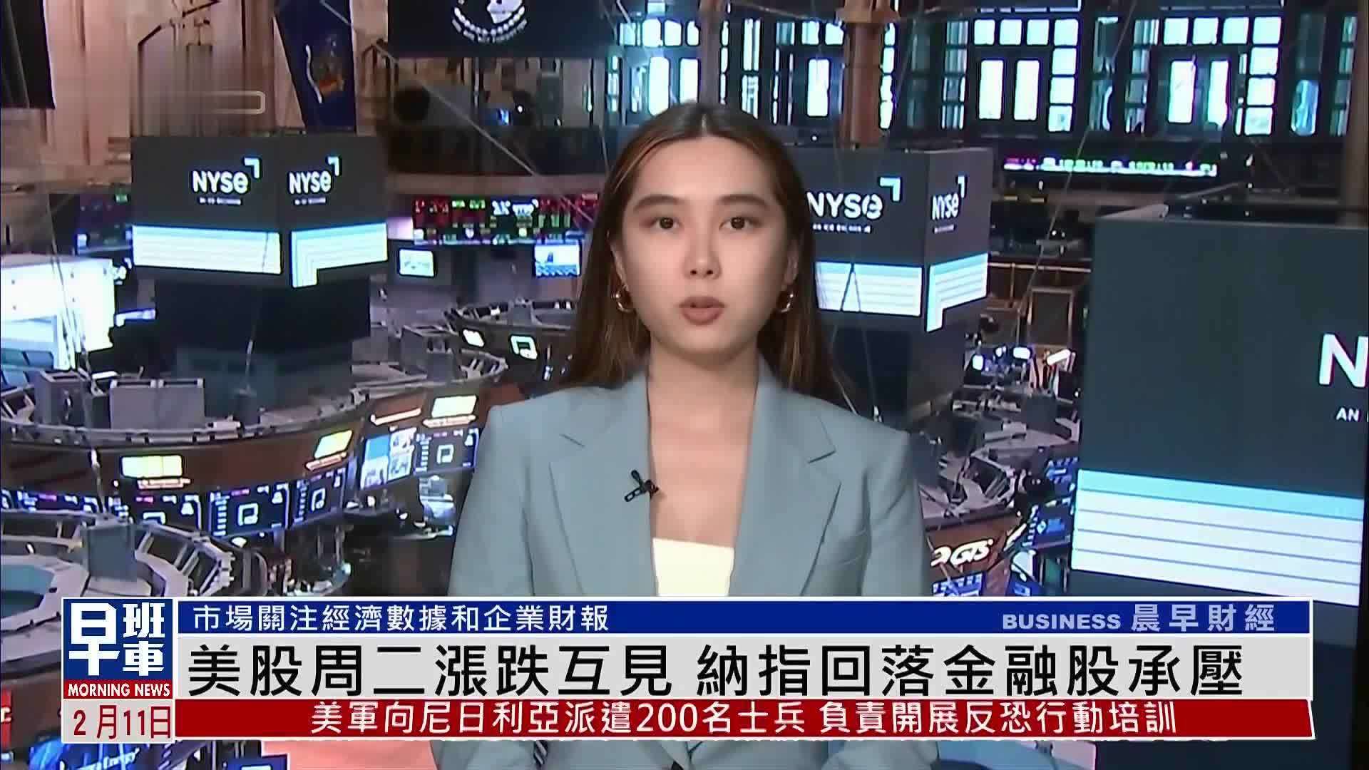 美股周二涨跌互见 纳指回落金融股承压